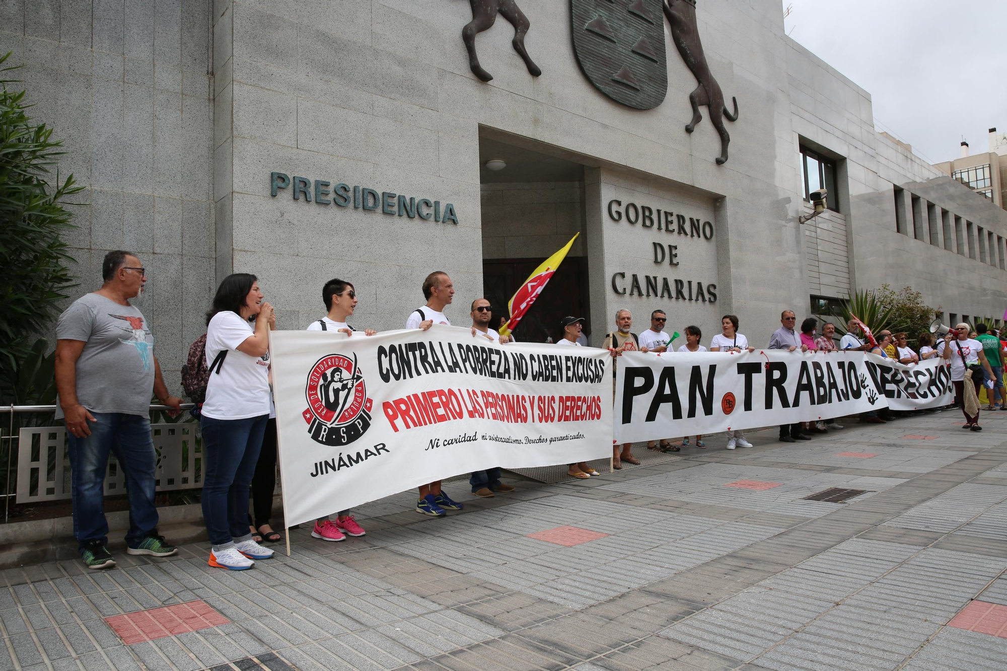 Marcha por la dignidad en Las Palmas de Gran Canaria. Alejandro Ramos.
