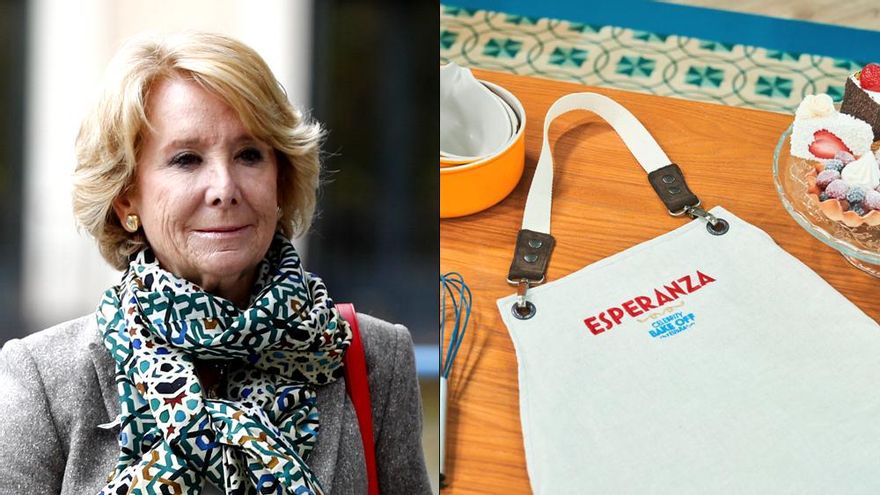 Esperanza Aguirre cocinará para Amazon como fichaje bomba de 'Celebrity Bake Off'