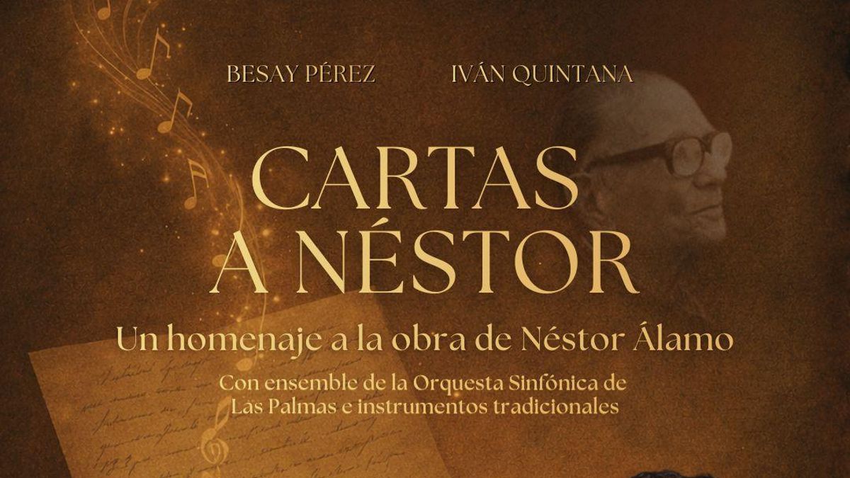 Néstor Álamo en dos voces emblemáticas del folclore canario