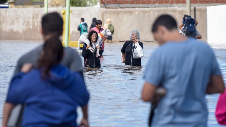 Milei veta la ley de emergencia para Bahía Blanca y otras zonas aledañas inundadas