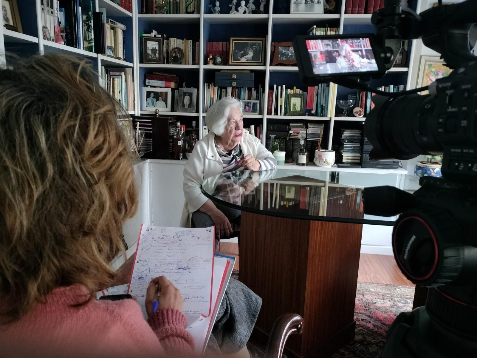 Grabación de la entrevista con Chitín Mantilla.