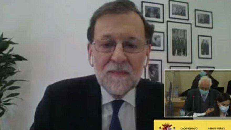 Mariano Rajoy declara en el caso de la caja b del PP.