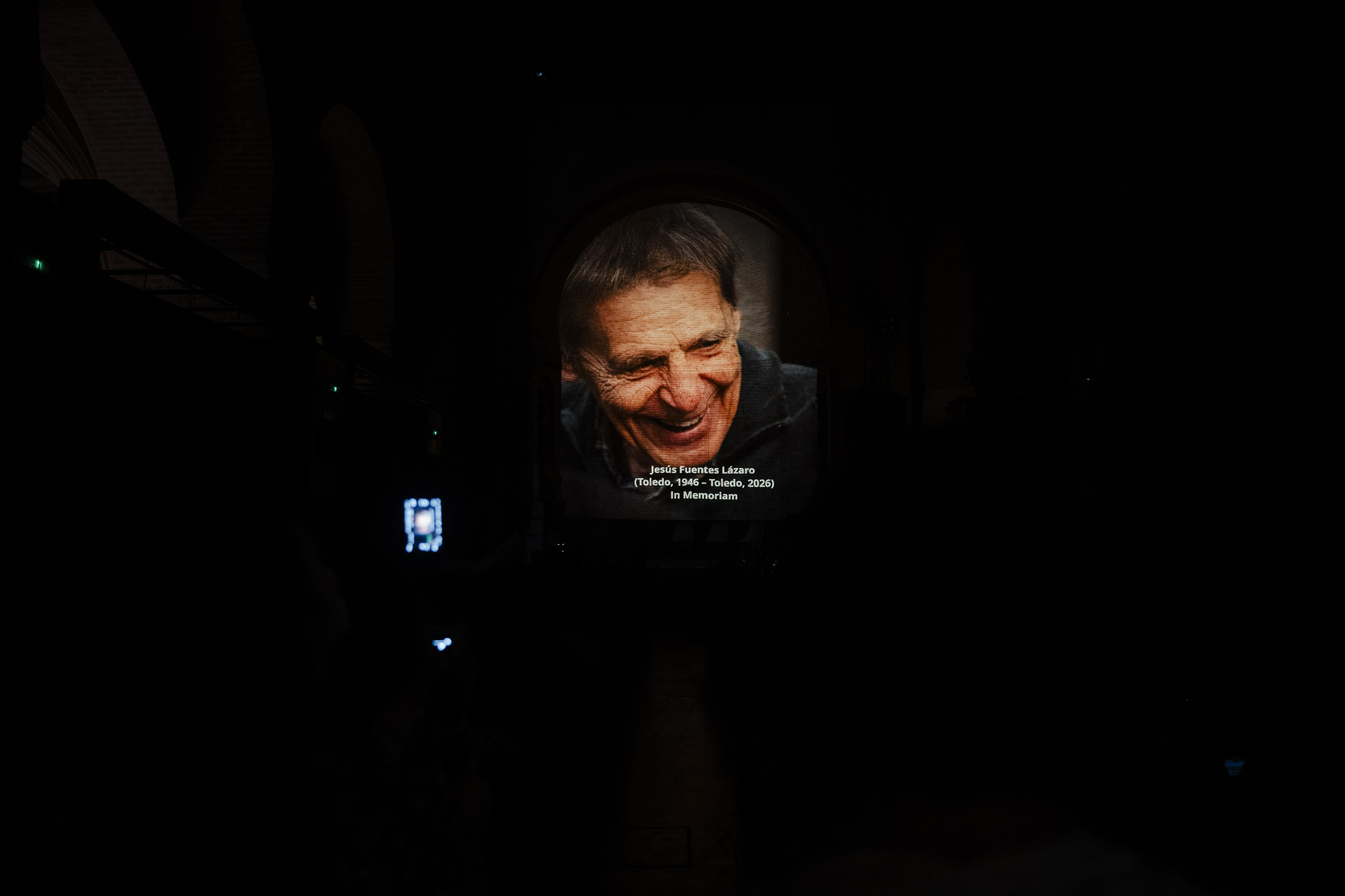 Inicio del homenaje a Jesús Fuentes Lázaro, el primer presidente de Castilla-La Mancha