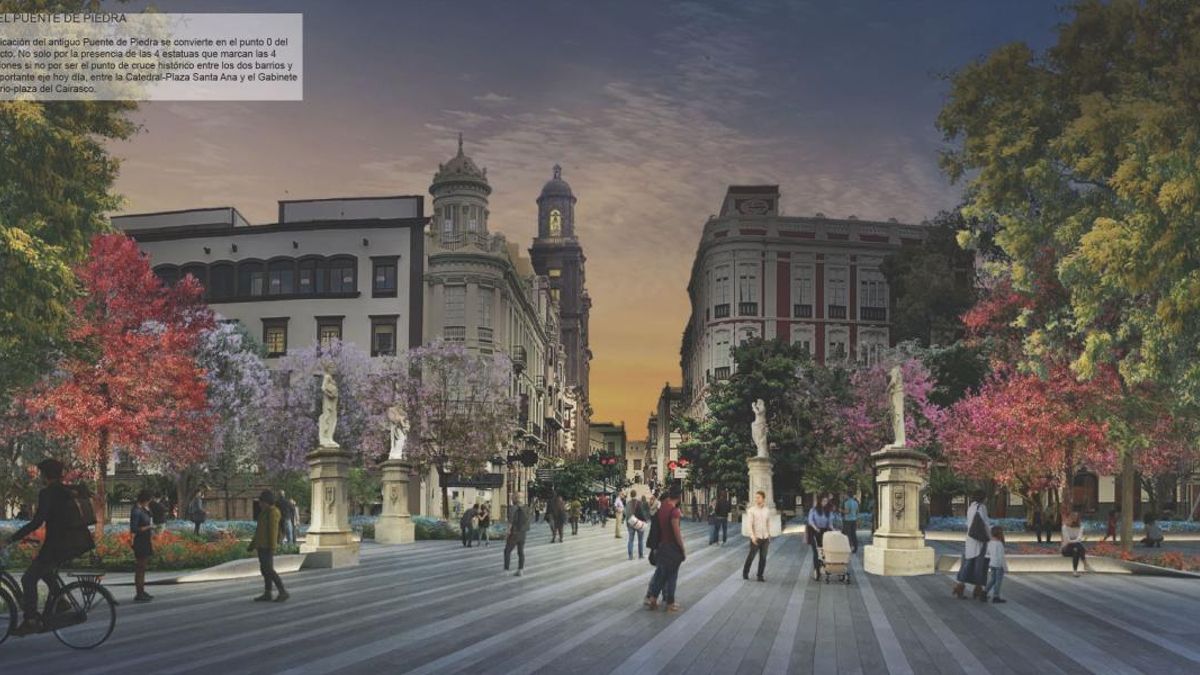 Adjudicado por 1,7 millones el proyecto del Paseo Guiniguada de la Cultura y las Artes