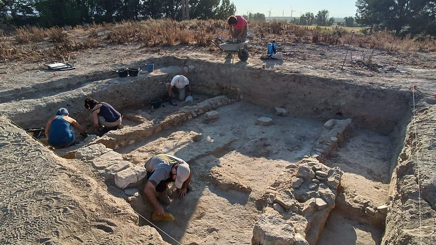 Calles de seis metros de la Edad del Hierro y restos intactos: el yacimiento de Mallén se afianza como referente en arqueología