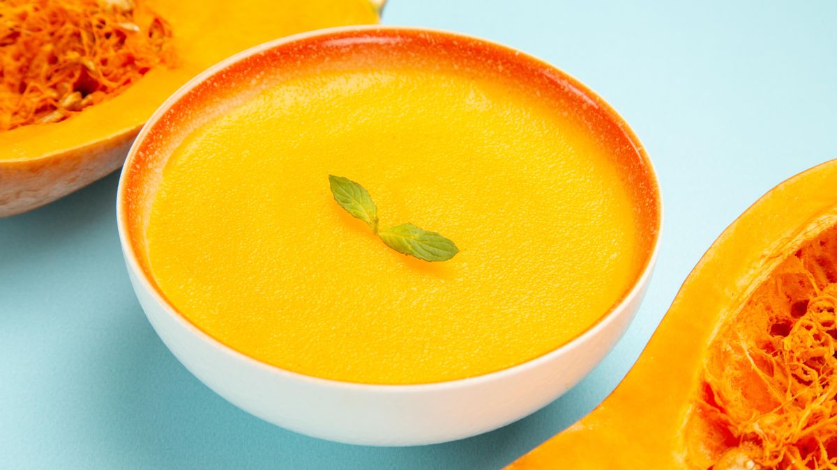 Crema de calabaza.