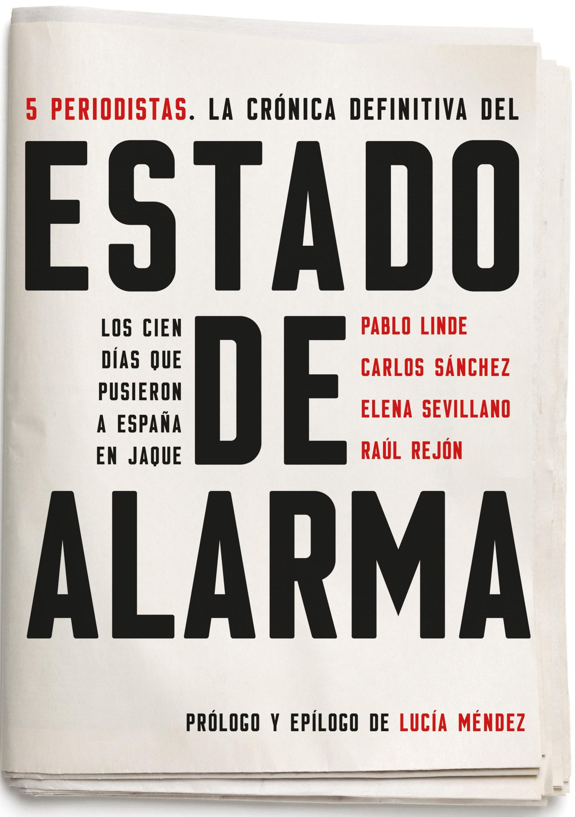 Portada del libro 'Estado de alarma'.