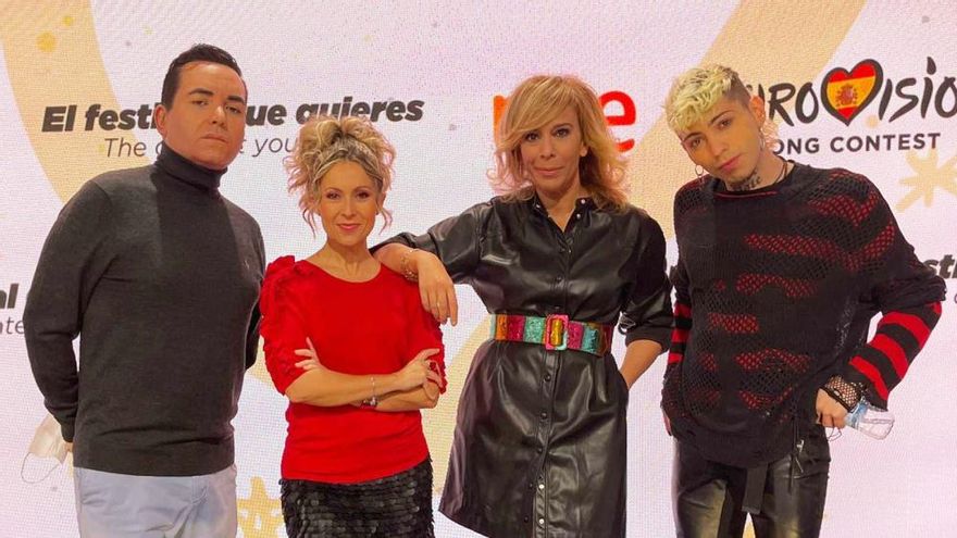 El equipo de trabajo del primer Benidorm Fest