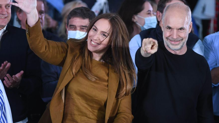 Cierre de campaña de JxC en CABA: Vidal convocó a decirle "basta a un relato, sometimiento y abuso"