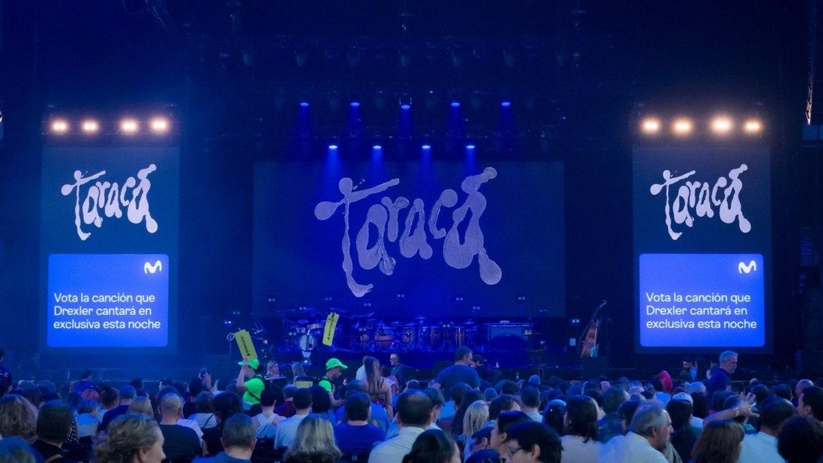 Concierto de Jorge Drexler en el Movistar Arena de Madrid.