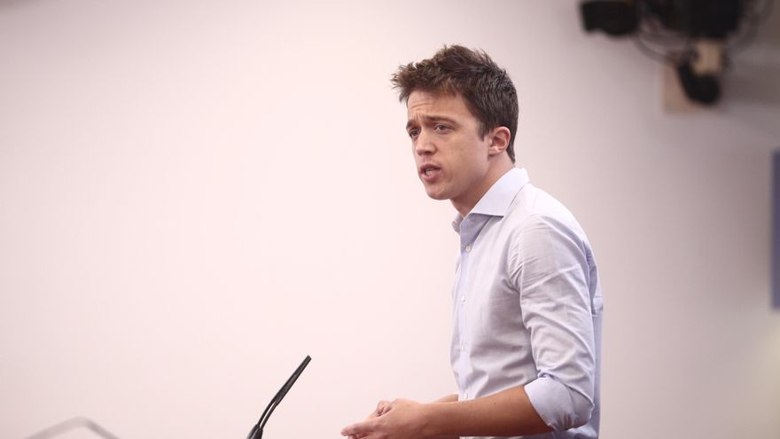El diputado de Más País, Íñigo Errejón, ofrece una rueda de prensa en el Congreso de los Diputados, en Madrid (España), a 2 de diciembre de 2020.