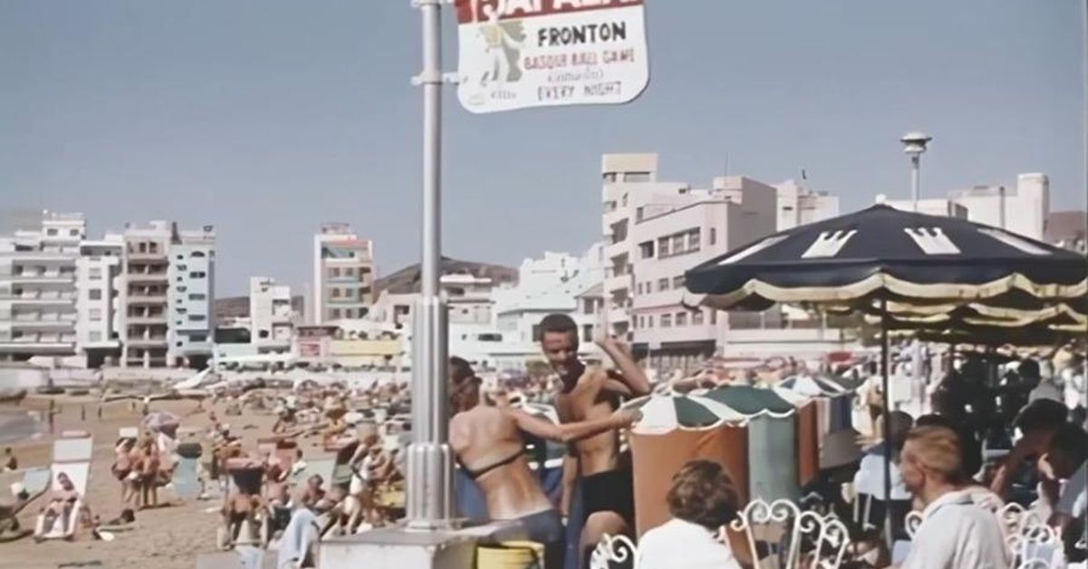 El Jai Alai para el ocio y apuestas de los turistas de los años 60