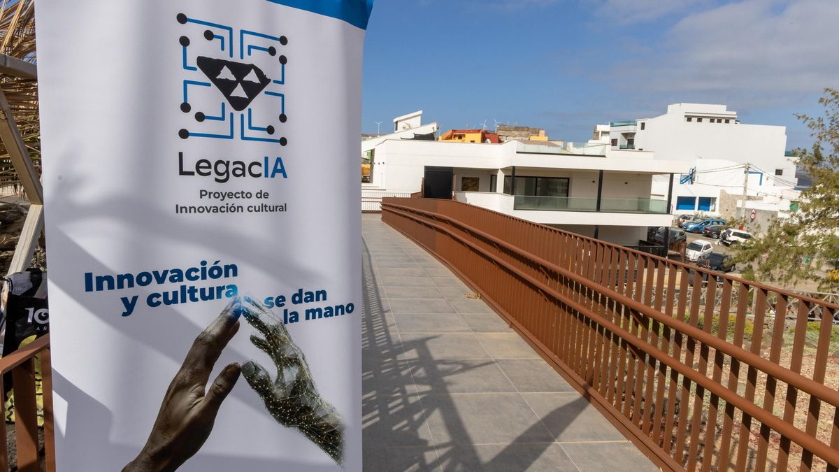 El Museo Canario presenta su asistente virtual D.A.R.Y.L. en el yacimiento de La Guancha