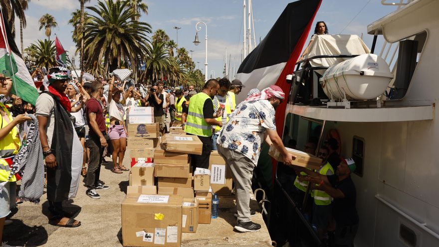 La Flotilla Sumud denuncia una "operación intimidatoria" en altamar por parte de Israel