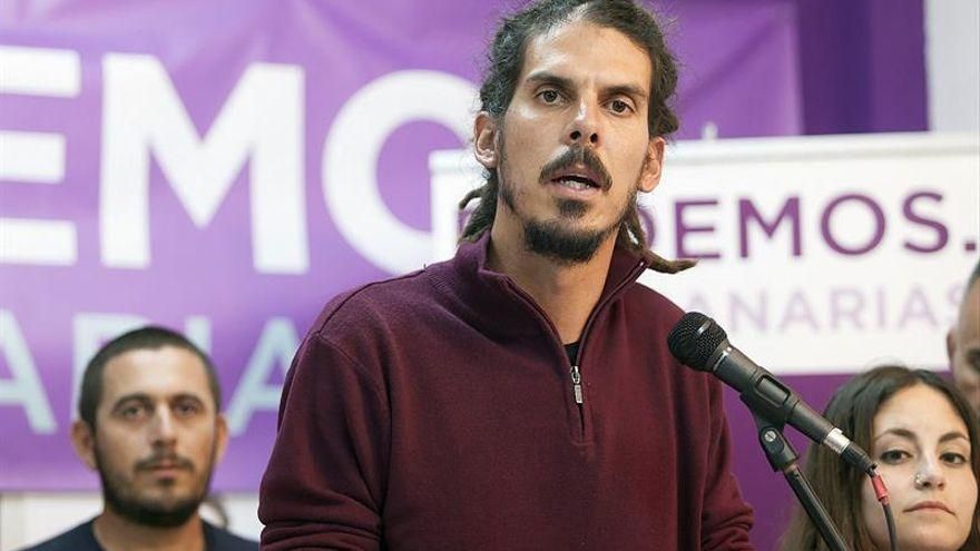 La Fiscalía pide seis meses de cárcel al diputado de Podemos Alberto Rodríguez por golpear a un policía