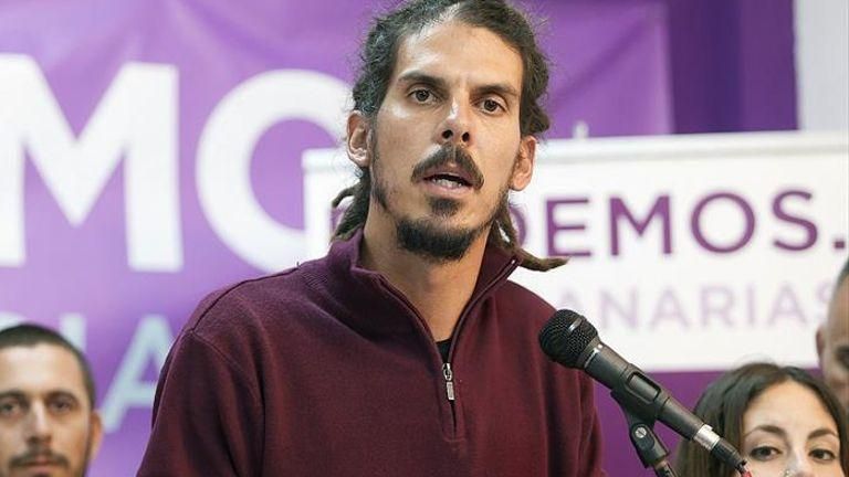 Alberto Rodríguez, diputado y secretario de Organización de Podemos