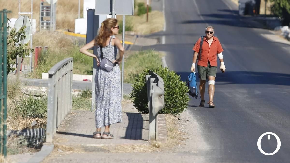 El Puesto de Mando Avanzado contra el incendio de Córdoba, en imágenes
