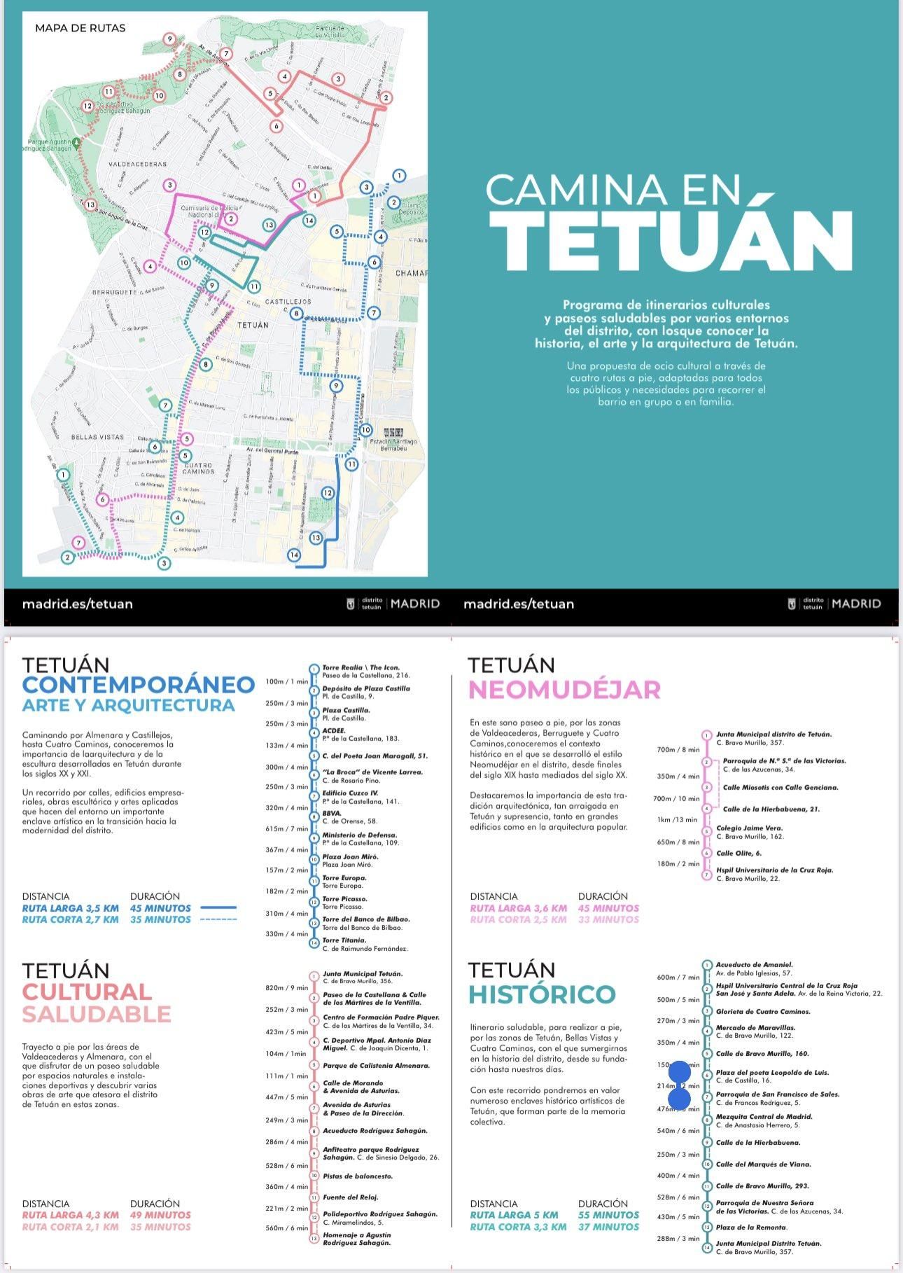 Itinerarios saludables