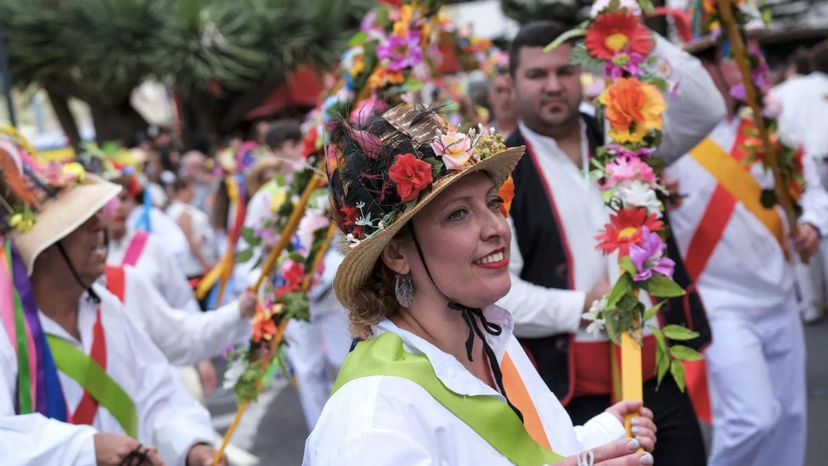 Miles de personas participan en la tradicional romería de Tegueste en Tenerife en 2025