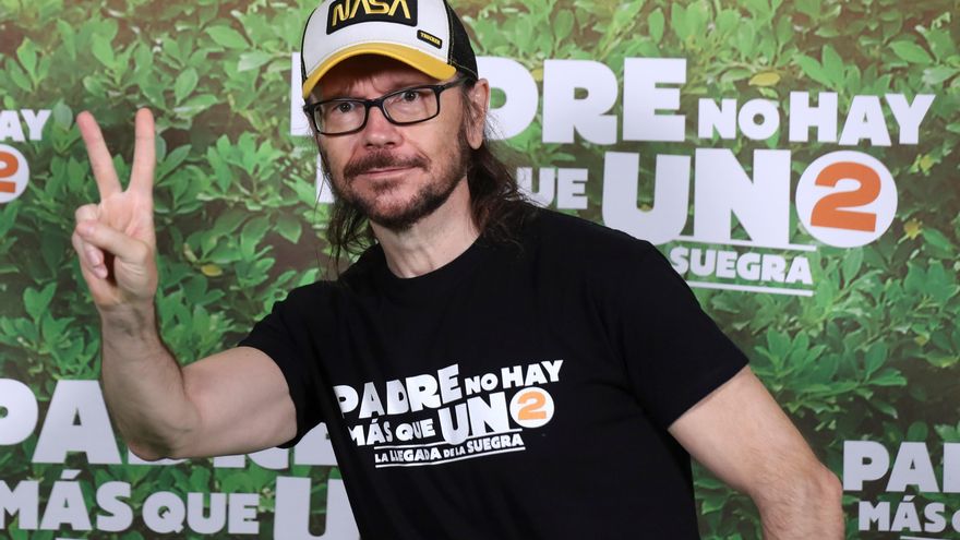 Santiago Segura durante la presentación de la película "Padre no hay más que uno 2". EFE/Kiko Huesca/ Archivo