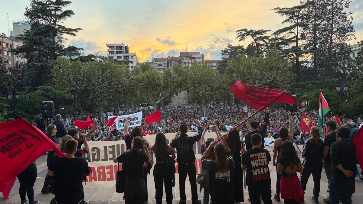 "Vivienda universal o huelga general": una protesta histórica recorre de nuevo las calles de Logroño