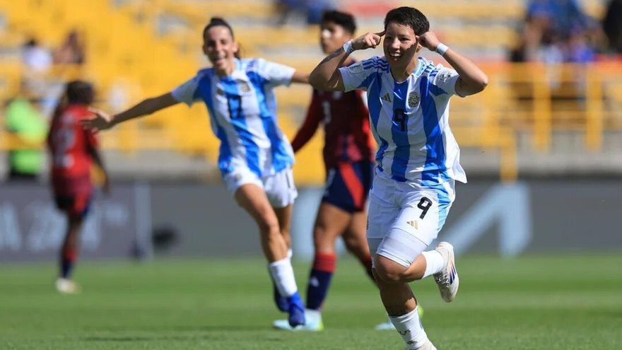 Fútbol femenino: Argentina venció a Costa Rica e hizo historia al clasificar por primera vez a los octavos de final en la Copa del Mundo Sub 20