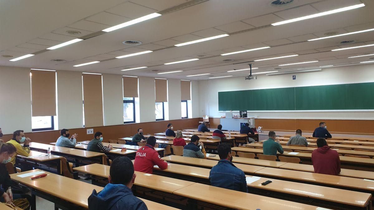 Examen de las oposiciones