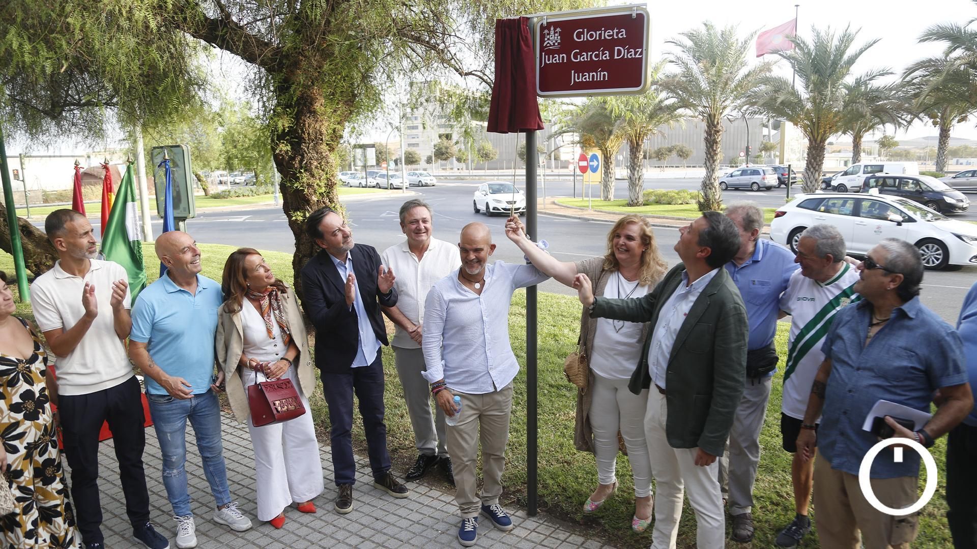 El eterno '8' del Córdoba CF ya tiene su espacio junto a El Arcángel