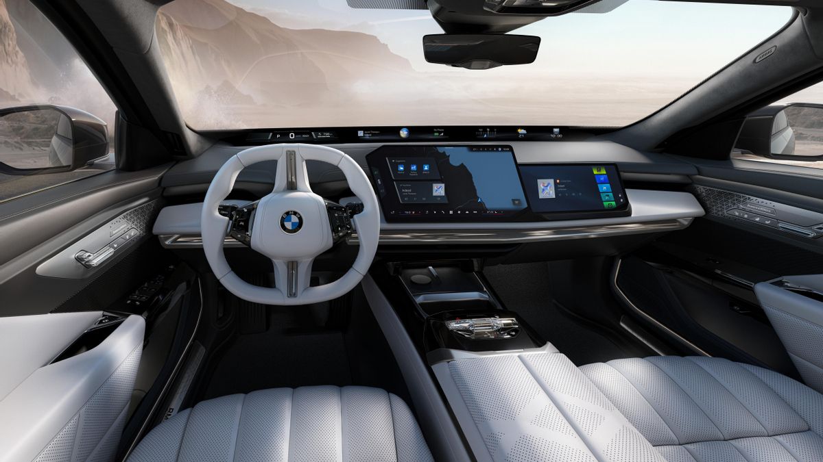 El lujoso interior del Serie 7 en versión 740d xDrive.