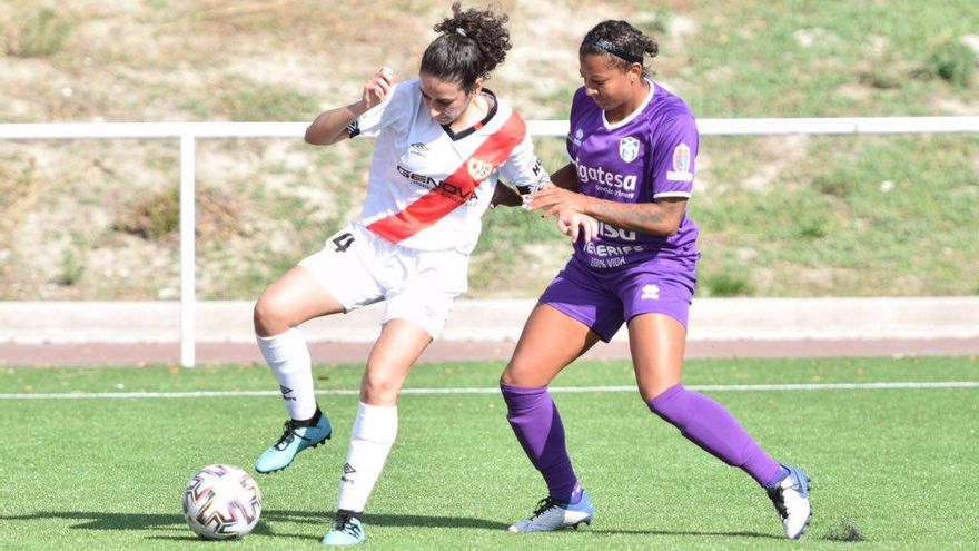 La UDG Tenerife Egatesa gana al Rayo Vallecano con épica