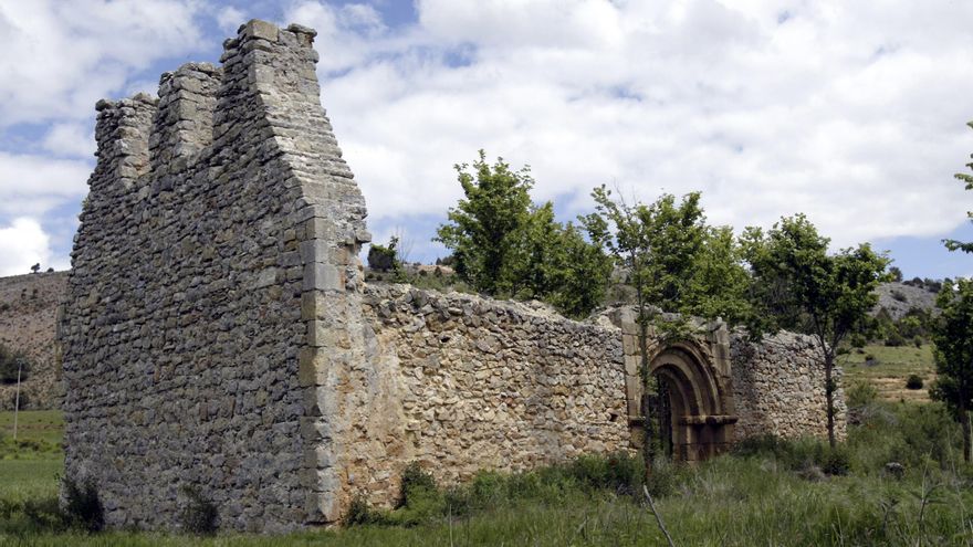 Templo 'sin techo' de San Juan, en la localidad de Calatañazor