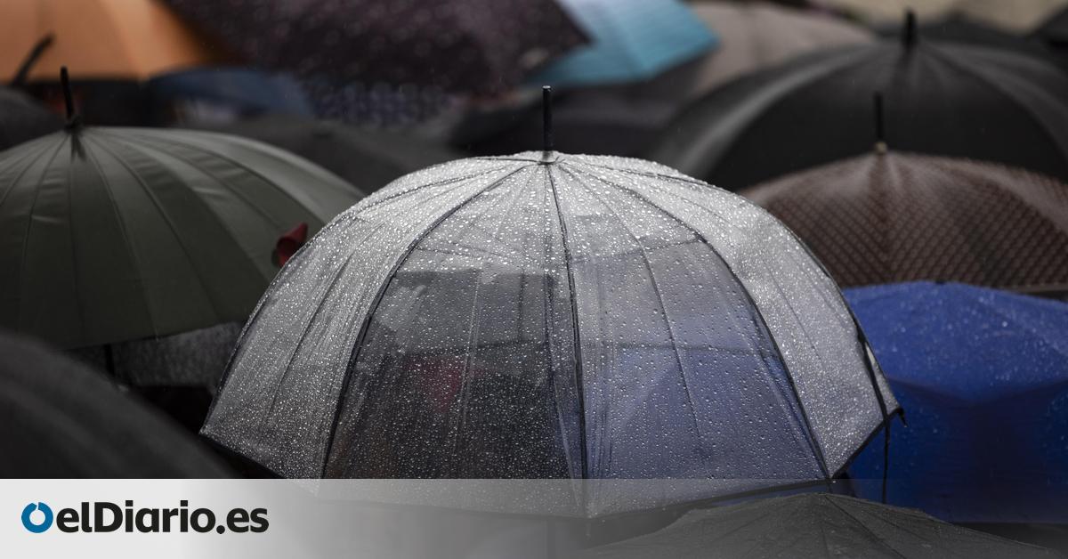 La Aemet anticipa otra semana de lluvia y viento en casi toda España