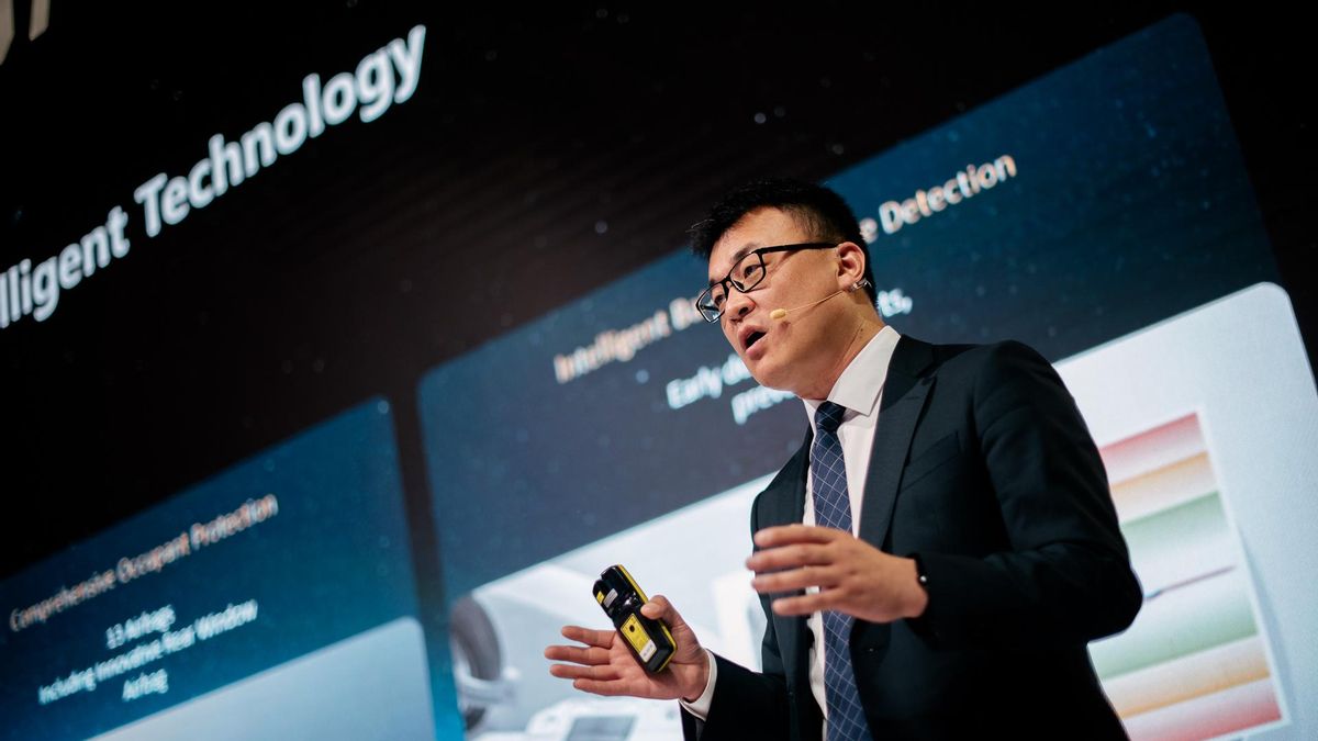 Charlie Zhang, durante su intervención en el Salón de Barcelona.