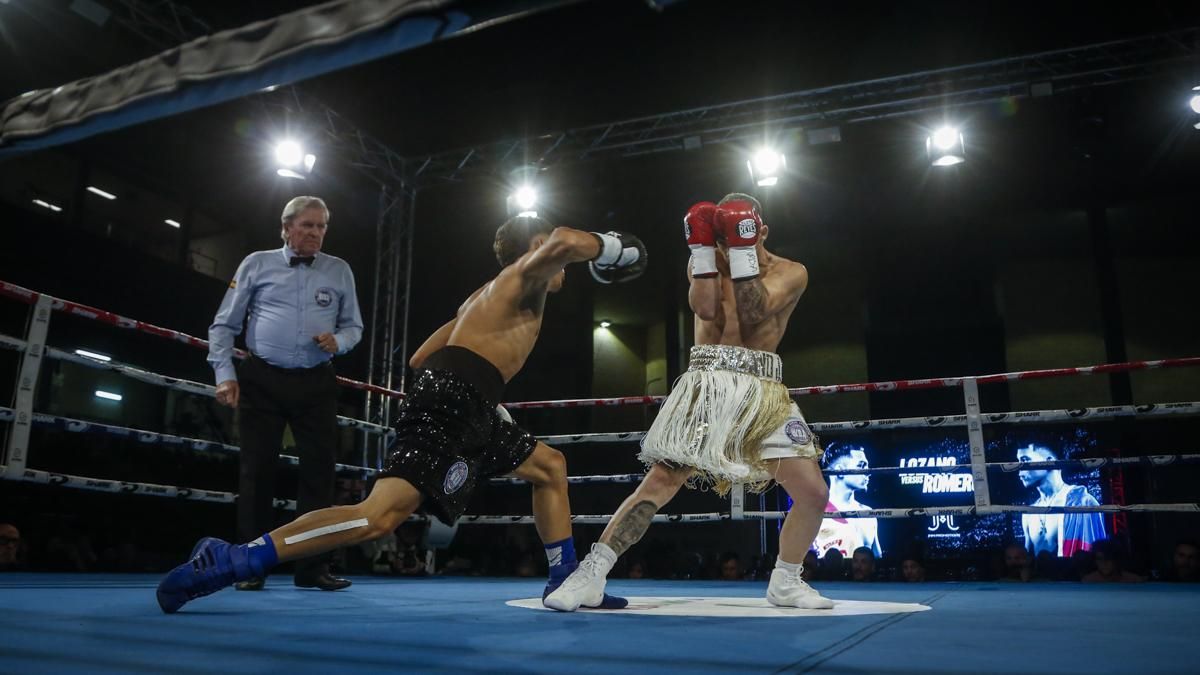 Combate de Rafa Lozano Jr. por el cinturón Iberoamericano