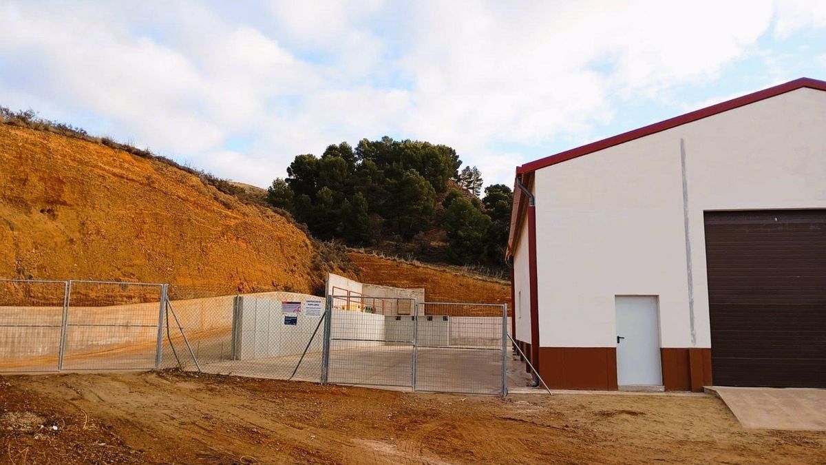 El Punto Limpio de Báguena comenzó su andadura en 2018.