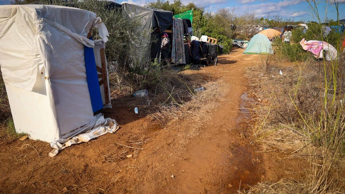 Una de les faveles afectades per les inundacions del 30 de setembre