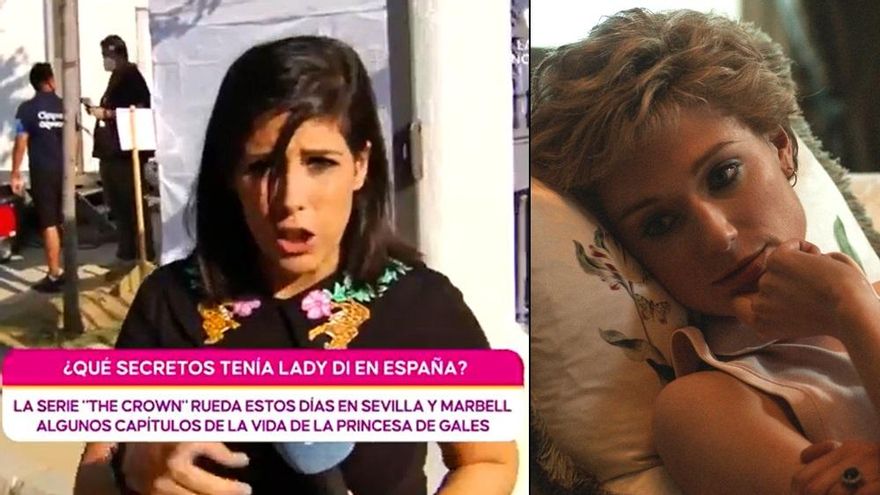 TVE se cuela en el rodaje de 'The Crown' en Sevilla: "Ha sido muy complicado conseguir imágenes"