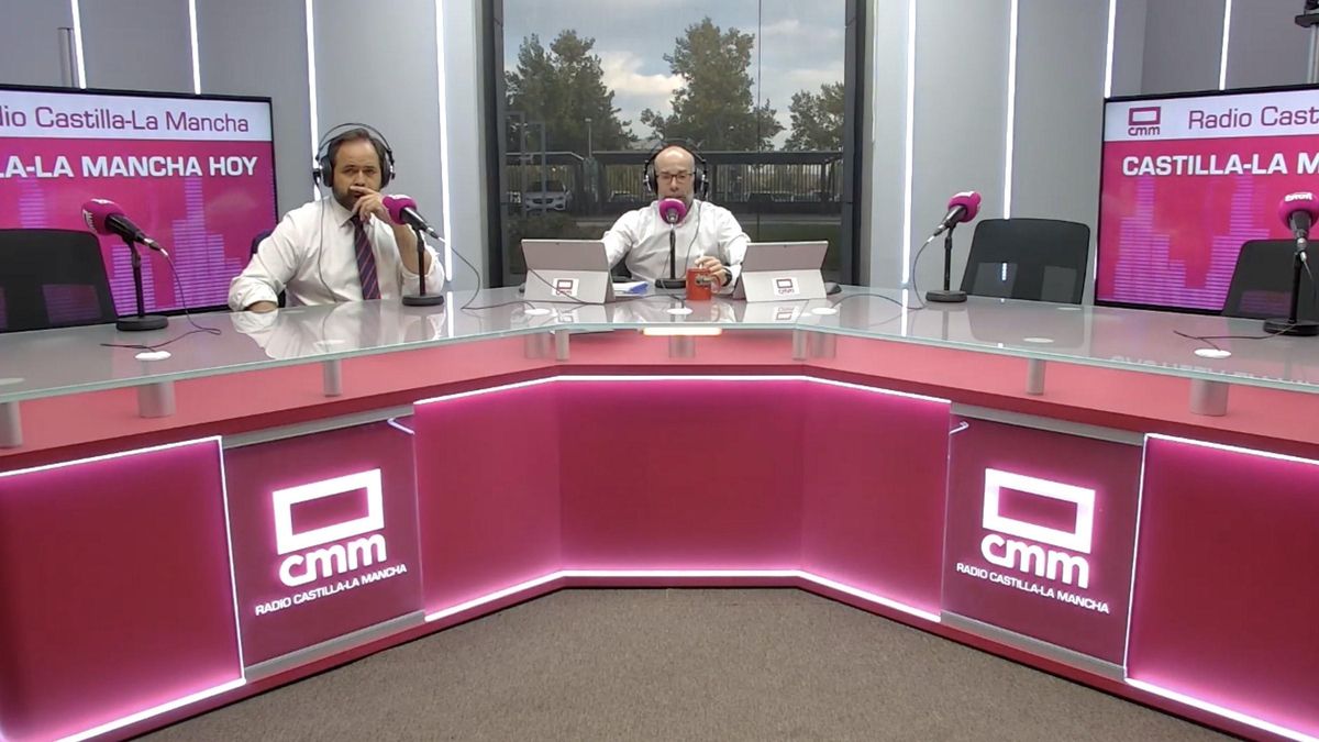 El presidente del PP en C-LM, Paco Núñez, durante su entrevista en RCM.
