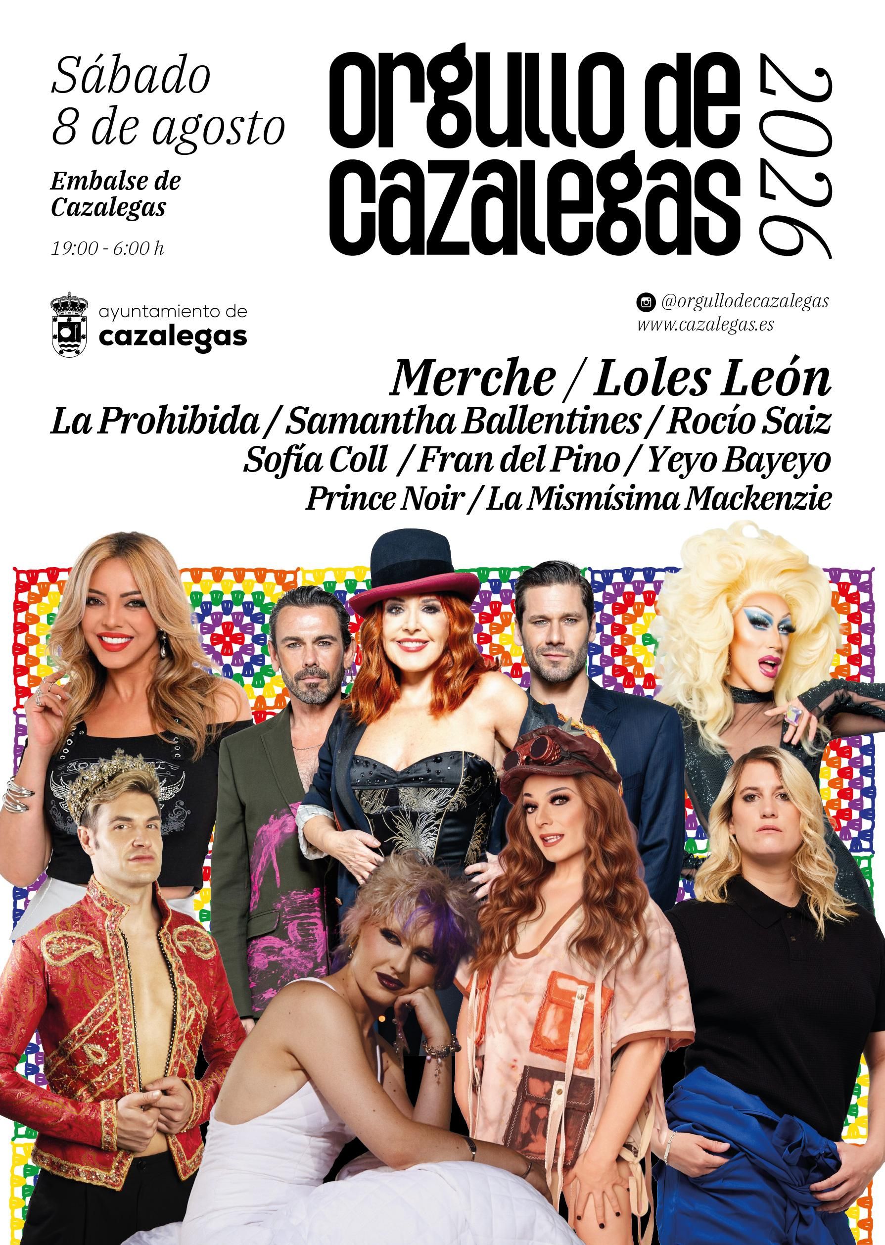 Cartel del Orgullo de Cazalegas (Toledo) en 2026