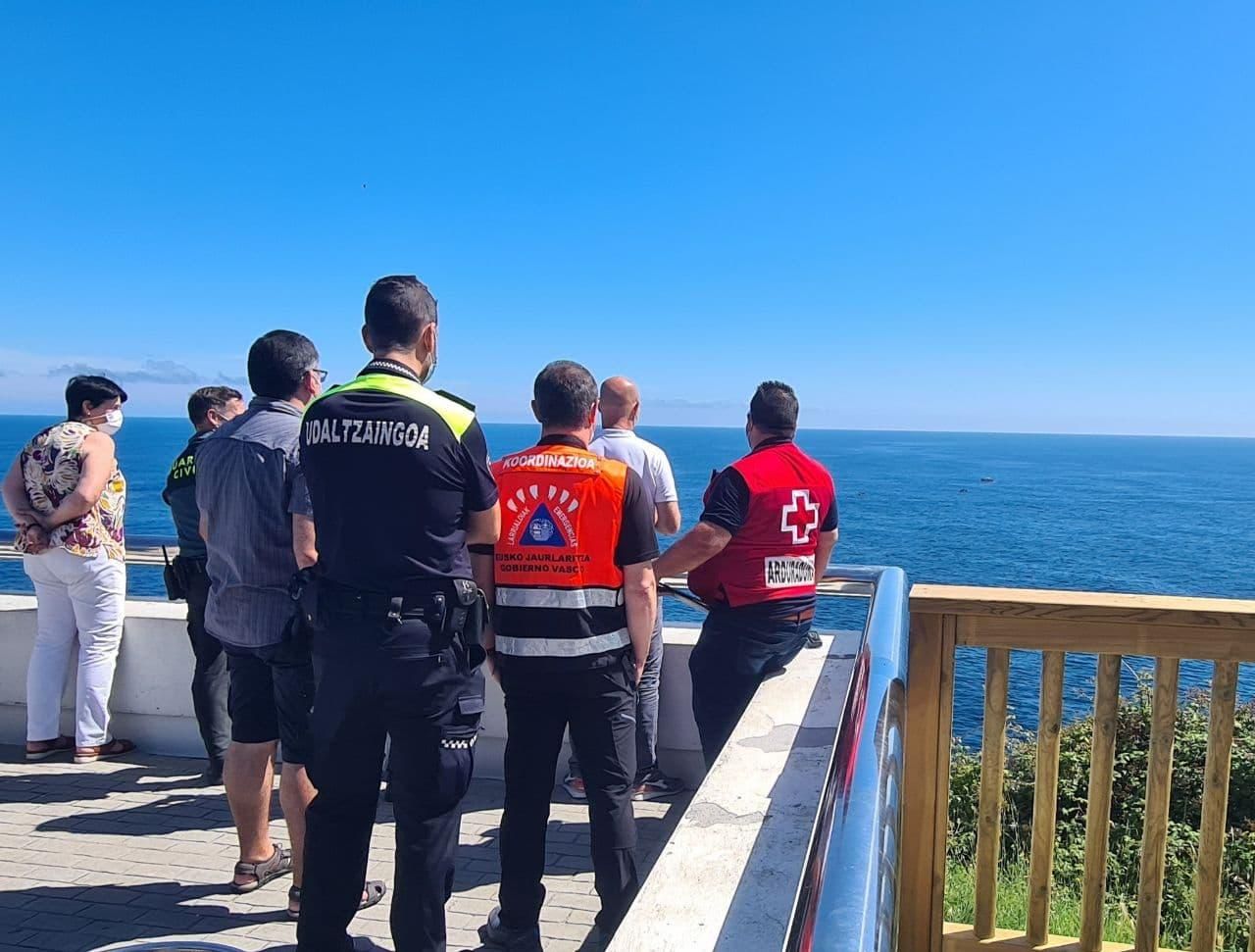 72 horas de búsqueda de un buceador desaparecido en Lekeitio, en imágenes