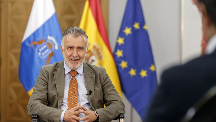 El presidente del Gobierno de Canarias, Ángel Víctor Torres.