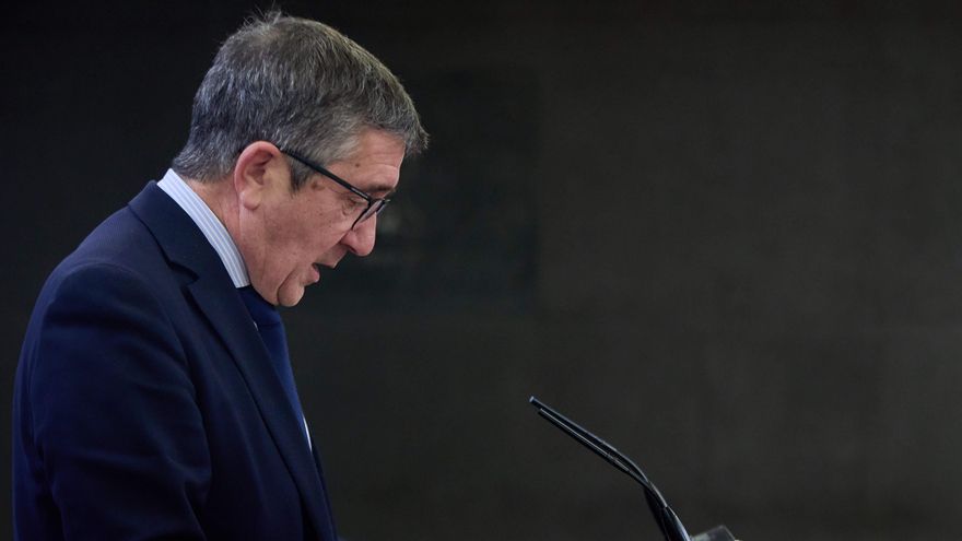 El portavoz del PSOE en el Congreso, Patxi López.
