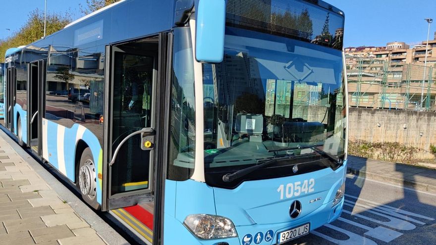 Uno de los nuevos autobuses híbridos