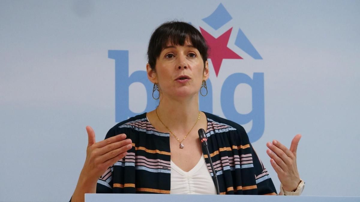 Ana Pontón enmarca la propuesta de ley del concebido no nacido en la "deriva ultra y reaccionaria" de Feijóo
