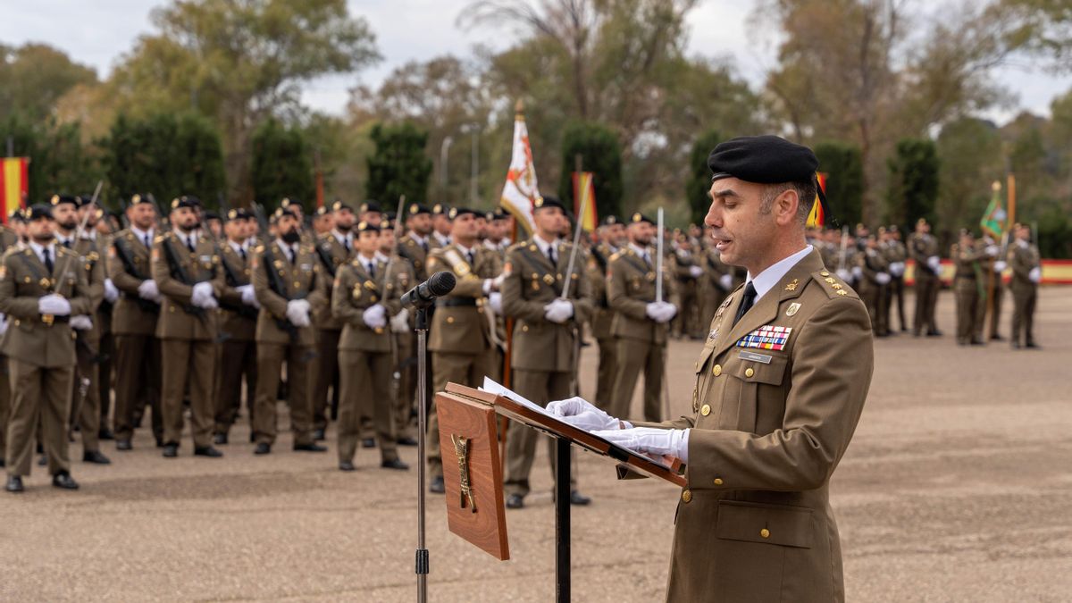 El coronel Ignacio Armada Losada, jefe del Regimiento de Infantería La Reina 2 de Córdoba