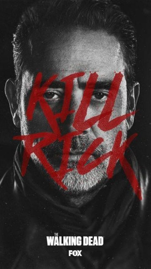 Poster promocional de Negan