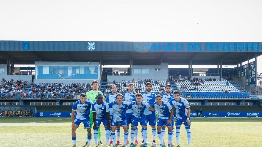 Iván Chapela desatasca el partido para el Tenerife ante un combativo Añaza