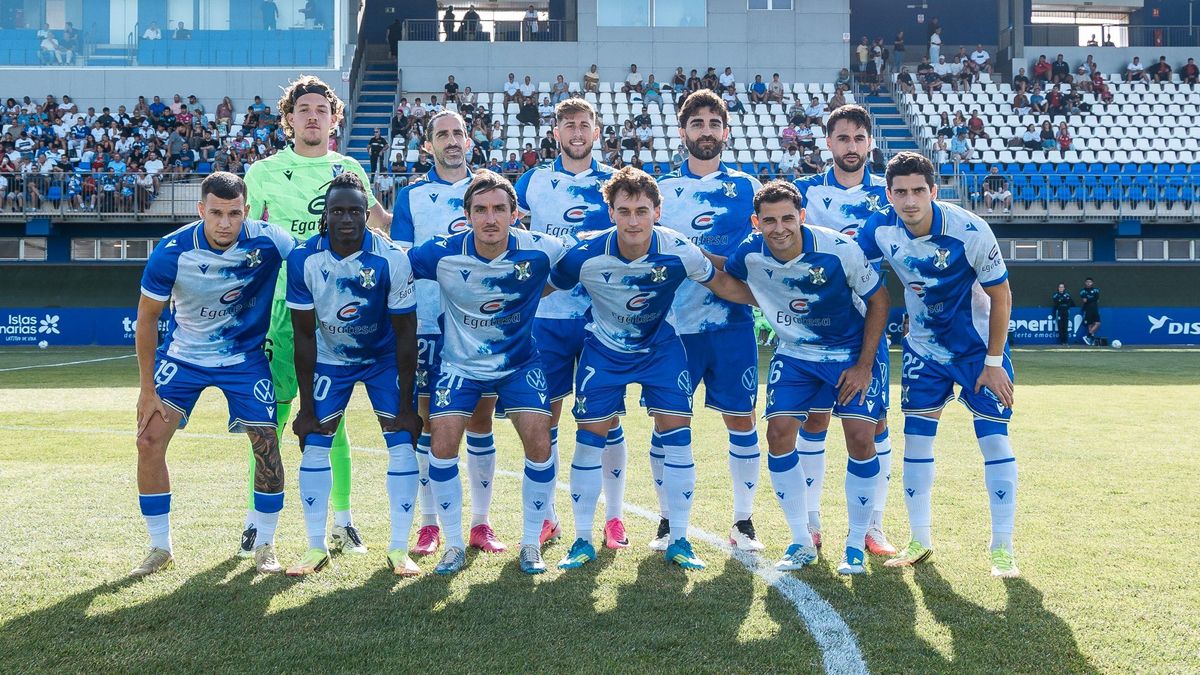 Iván Chapela desatasca el partido para el Tenerife ante un combativo Añaza