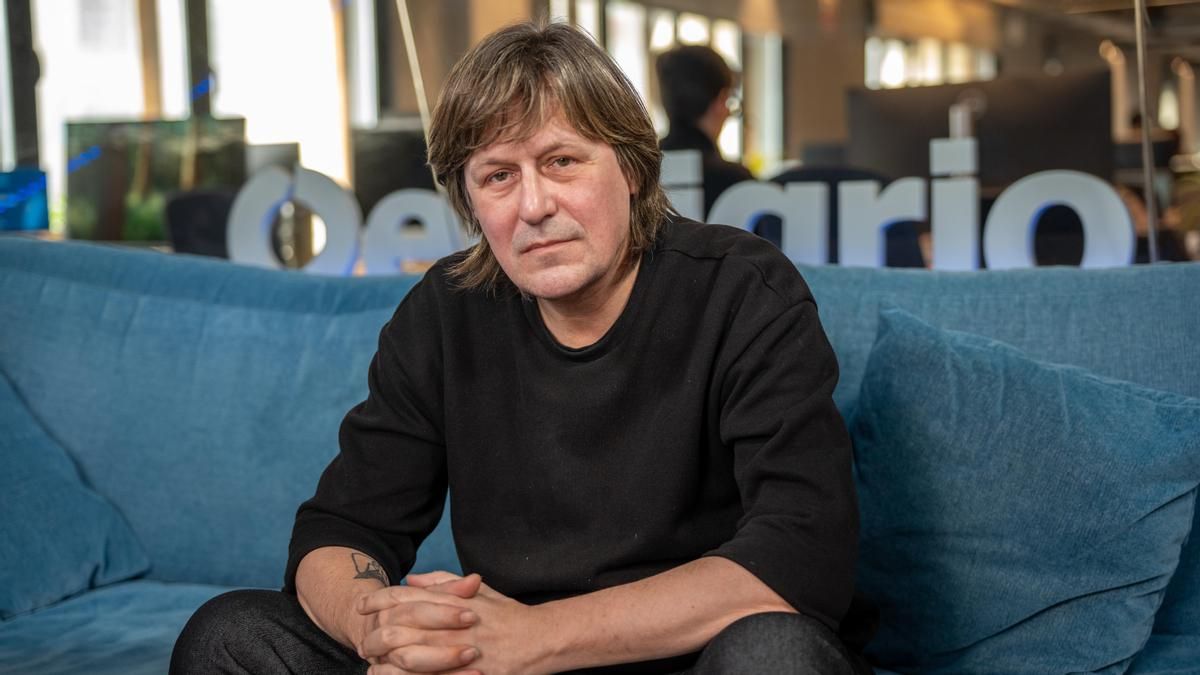 El cantautor Nacho Vegas, en la redacción de elDiario.es