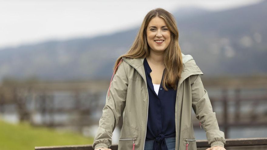 Alba García Martín, candidata de Sumar: "Vamos a ser determinantes en el cambio de ciclo. Tenemos claro el no rotundo al PNV"